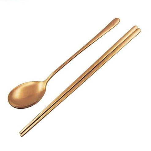 Arimi Stainless Steel Chopsticks & Spoon Set