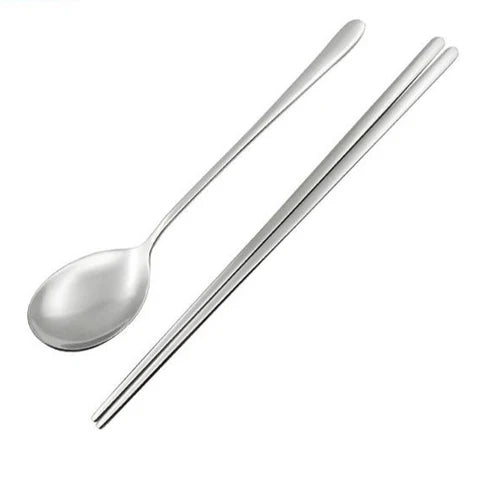 Arimi Stainless Steel Chopsticks & Spoon Set