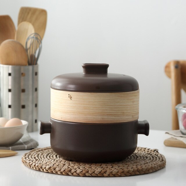 Casserole with Steamer Enryaku-ji (5 Colors and 3 Sizes) product image