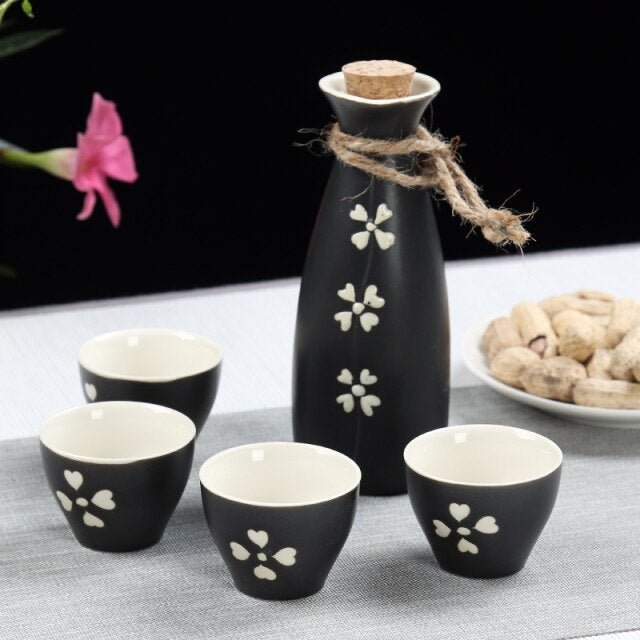 Sake Set Kaikoma (5 Colors) product image