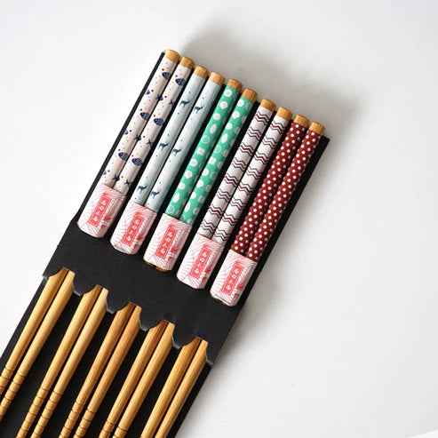 Alcock Set of 5 Pairs of Chopsticks