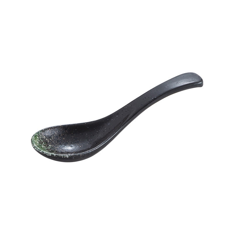 Japanese Kinsei Ceramic Spoon – Soup, Ramen & Dessert Spoon