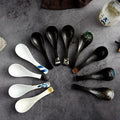 Japanese Tone Ceramic Spoon – Soup, Ramen & Dessert Spoon