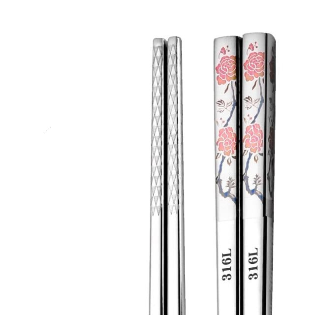 Oishi Stainless Steel Chopsticks product image