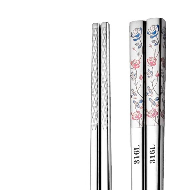 Oishi Stainless Steel Chopsticks product image
