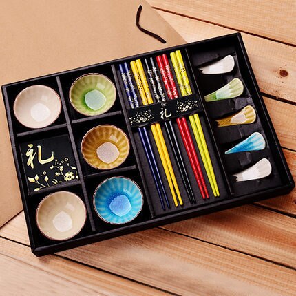 Chopsticks, Holders and Sauce Bowls Set Ryokami product image