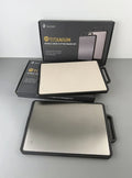 Pure Titanium Double-Sided Cutting Board Set