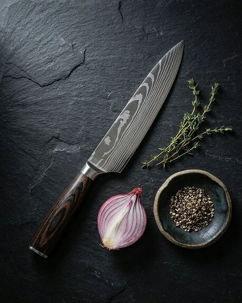 Damascus Print Series Chef Knife 20 cm product image