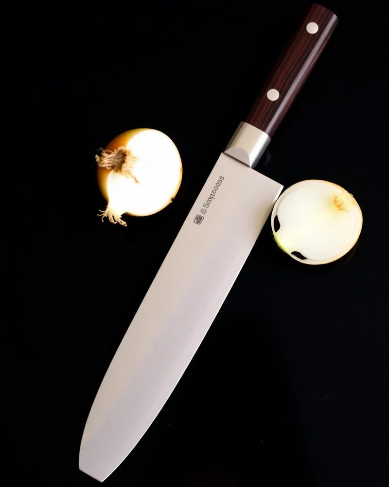 Damascus Print Series Santoku Knife 18cm lifestyle photo