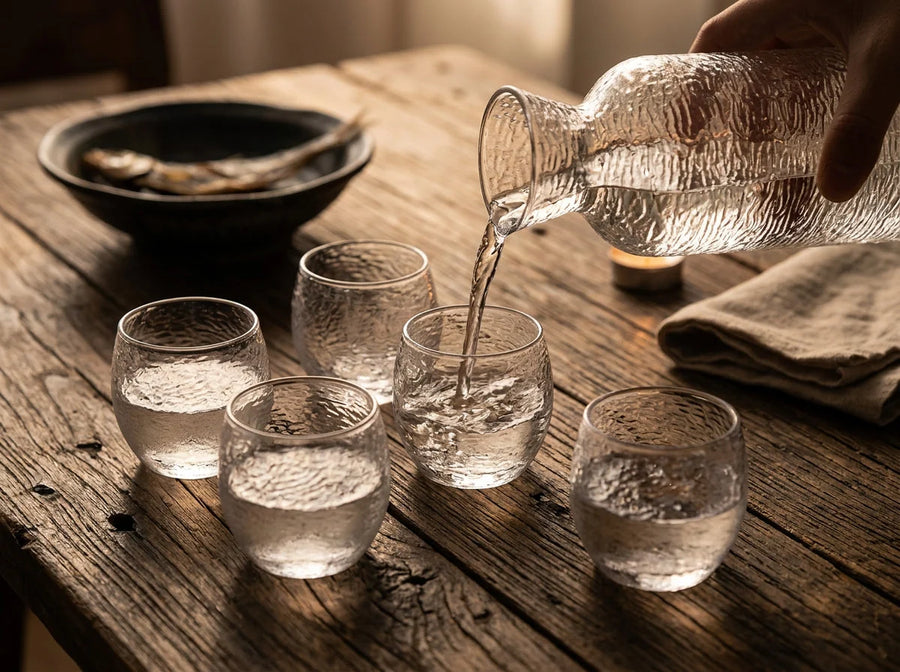 Sake Set Gina lifestyle photo