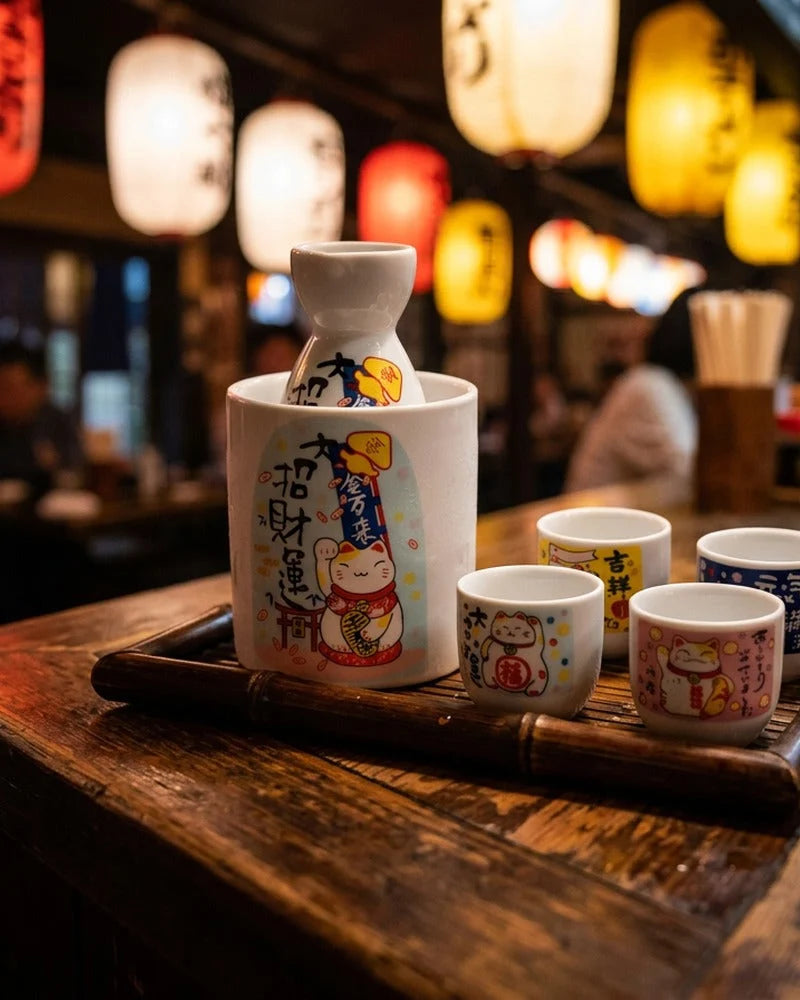 Sake Set Hiyama (16 Models) lifestyle photo
