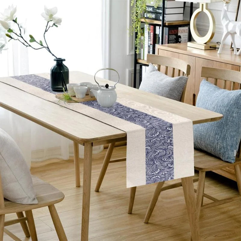 Sanchome Cotton Linen Table Runner product image