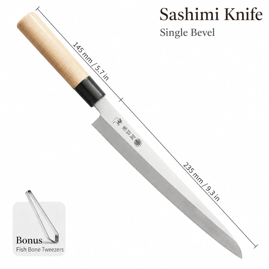 Yanagiba Sashimi Knife for Fish & Sushi – With Cover Options product photo 6