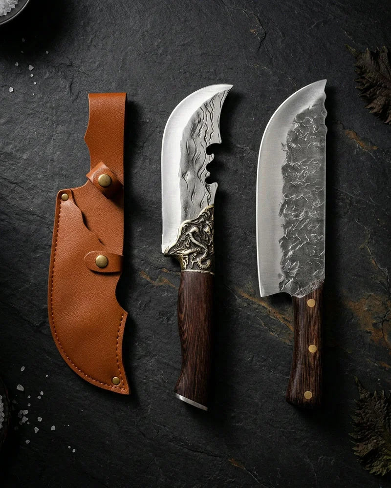 Knife Set "Kanagawa" – Wood Handle product photo