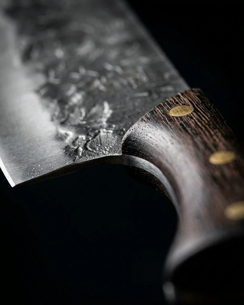 Knife Set "Kanagawa" – Wood Handle detail photo