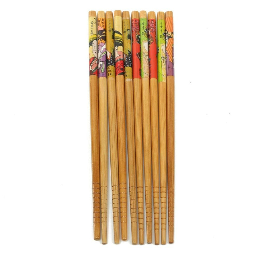 Kurume Set of 5 Pairs of Wooden Chopsticks product image
