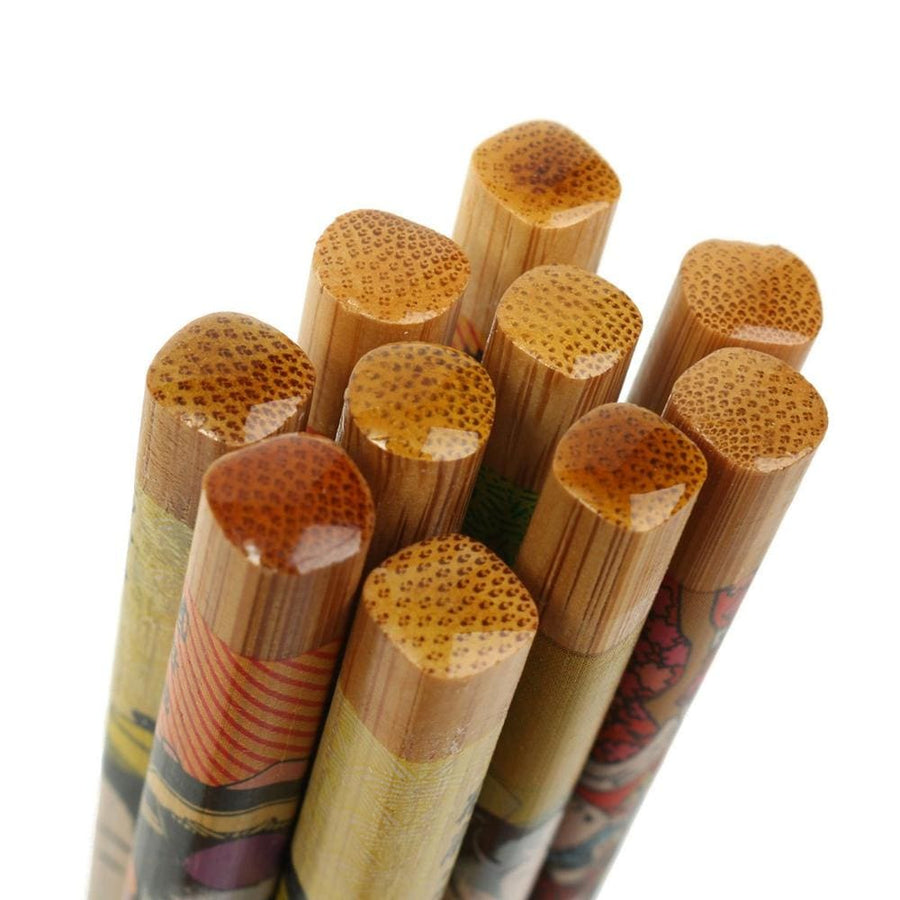 Kurume Set of 5 Pairs of Wooden Chopsticks product image