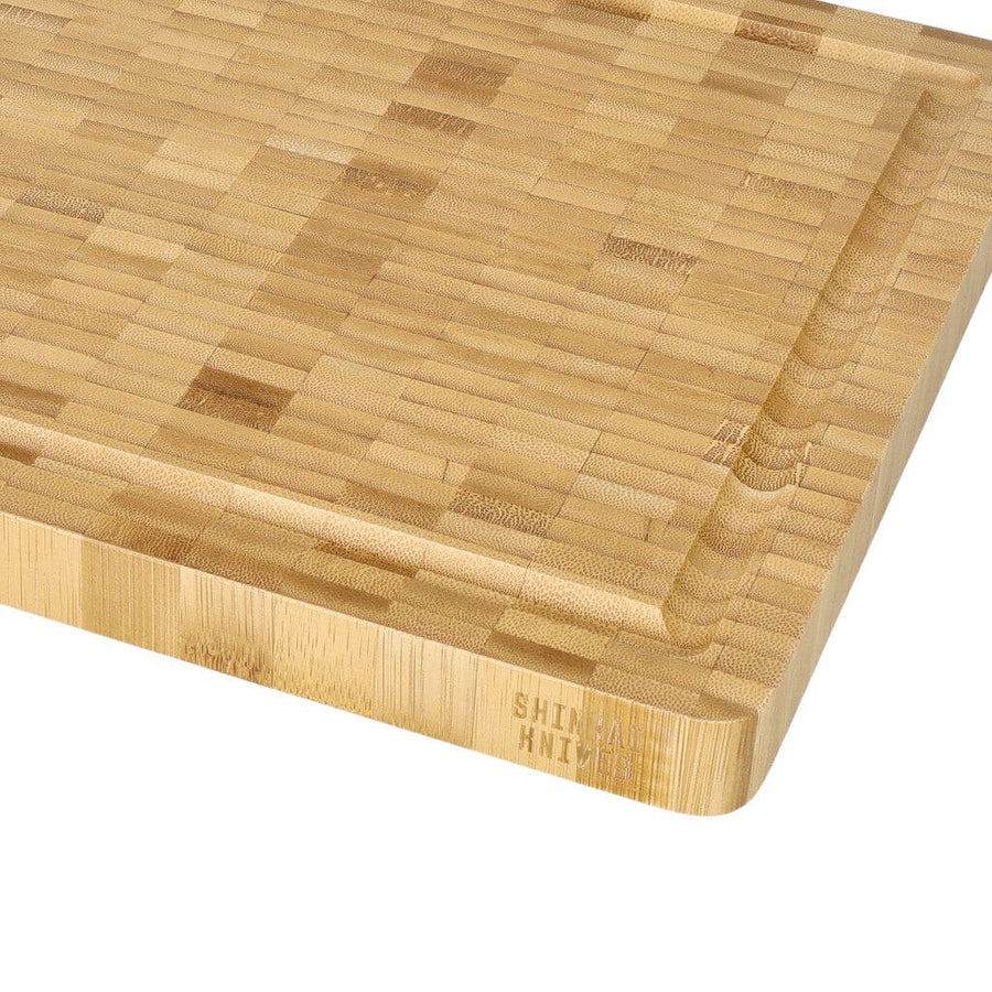 Bamboo End Grain Cutting Board 35cm | Compact Knife-Friendly Chopping Board product photo 2