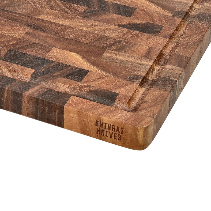 Walnut End Grain Cutting Board 35cm | Compact Luxury Chopping Board product photo 2
