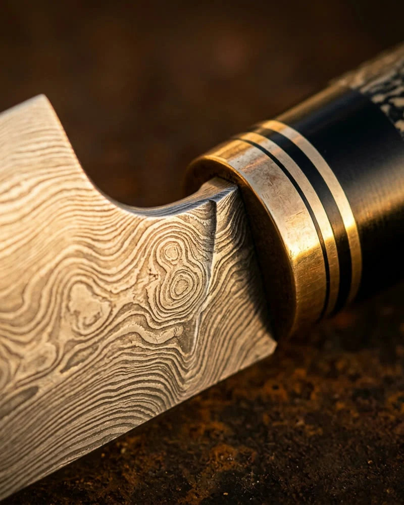 Special Edition - 7-Layer Damascus Series - Kiritsuke Knife detail photo