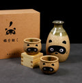 Tanuki Sake Set – Ceramic Bottle & 2 Cups Gift Box