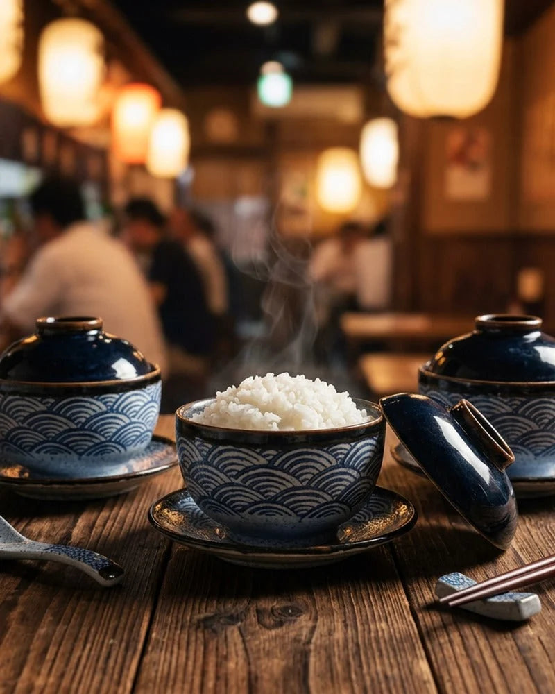 Umeko Rice Bowl Set lifestyle photo