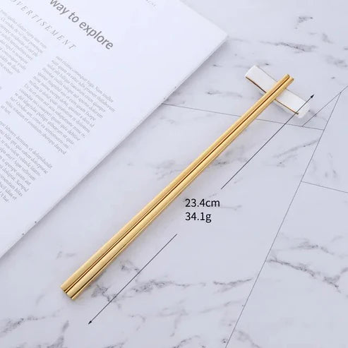 Kudanshita Portable Stainless Steel Chopsticks Set