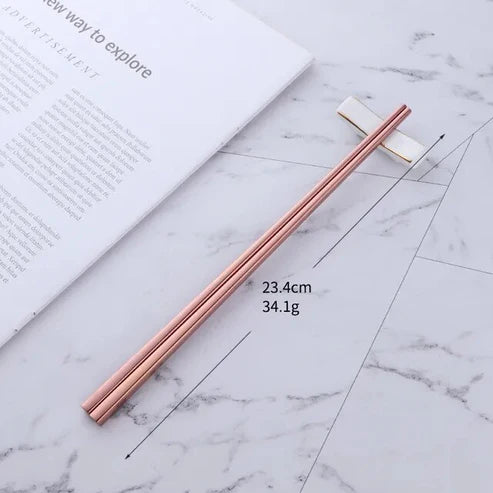 Kudanshita Portable Stainless Steel Chopsticks Set