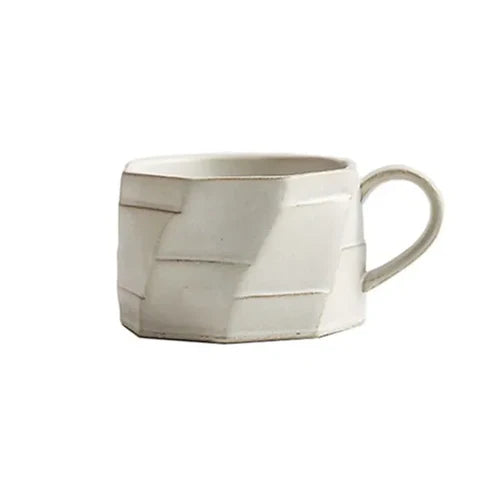 Japanese Sumiye Ceramic Coffee Cup, alternate view
