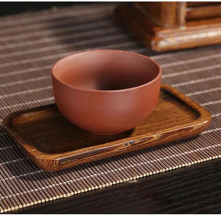 Wakkanai Ebony Wood Tea Set product image