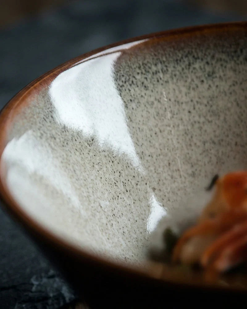 Wataru Porcelain Noodle Bowl IV detail photo