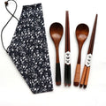 Wooden Chopsticks and Spoon Kita ( 2 colors)