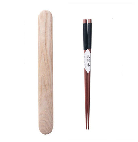 Dem Walnut Wood Portable Chopsticks Set