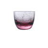 Purple sake glass