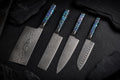 Shokunin — Damascus Knife Set (4-piece)
