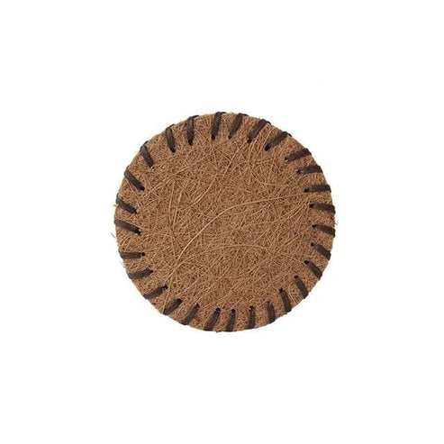 Japanese Ume Handmade Coconut Drink Coaster, Coconut, alternate view