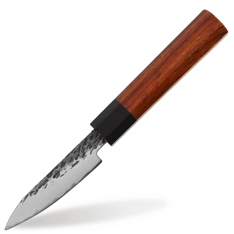7-Piece Hammered VG10 Damascus Knife Set with Natural Wood Handle - 3.5-Inch Paring Knife product image