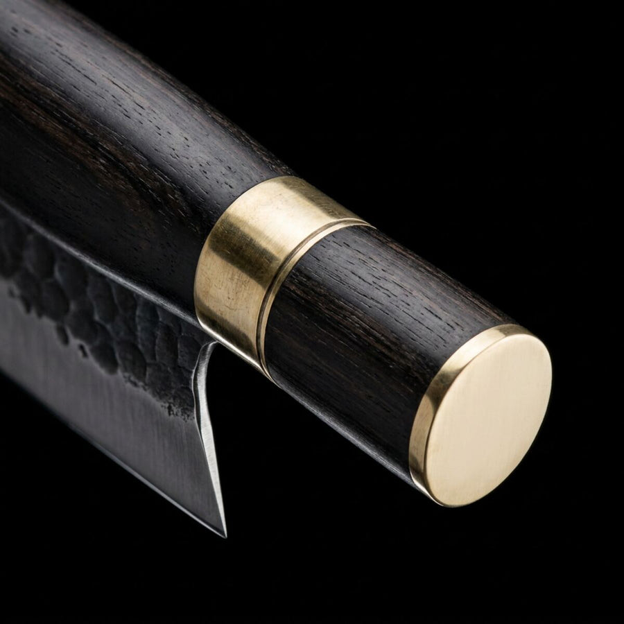 Kaitō — Chinese-Style Cleaver 18cm with Hammered Finish lifestyle image