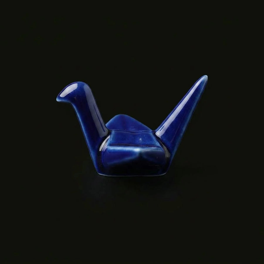 4 Chopsticks Holders Origami Blue product image