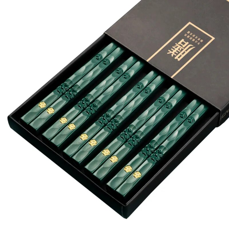 Portable PVC Chopsticks Set, Set of 5 product photo
