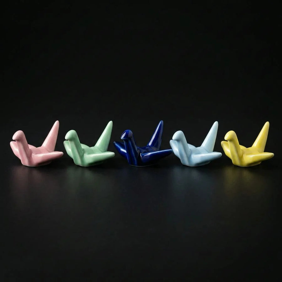 5 Chopstick Holders Origami product photo