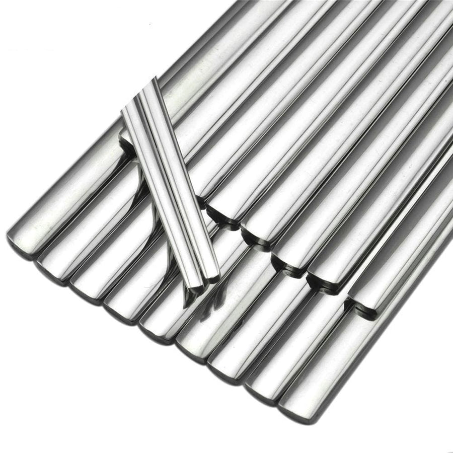 Maebashi Set of 5 Pairs of Metal Chopsticks product photo
