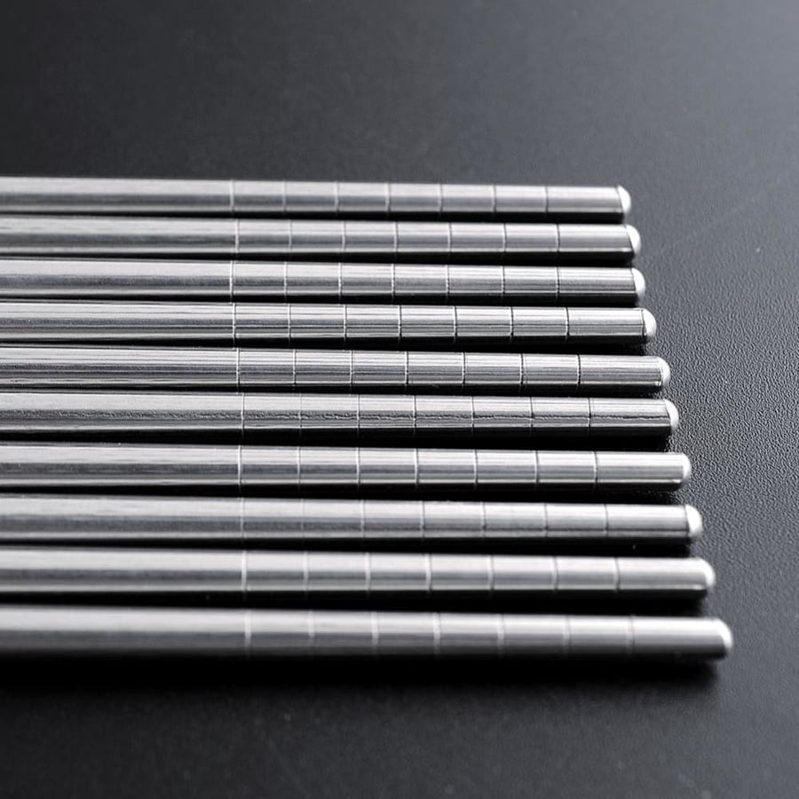 Shiga Set of 5 Pairs of Metal Chopsticks product image