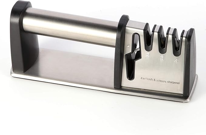 Japanese 4-in-1 Knife & Scissor Sharpener