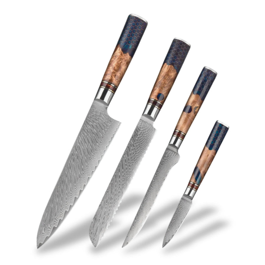 Set de 4 couteaux japonais - Collection Hachinosu product photo