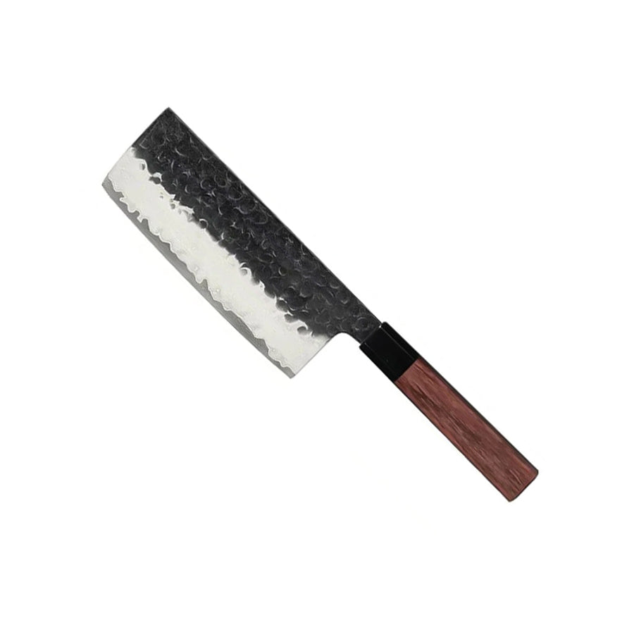 Kurayami 4-Piece Damascus Knife Set - Chef Knife + Bread Knife + Nakiri + Paring Knife alternate view