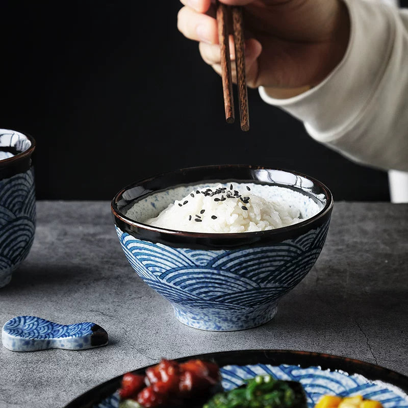 Seigaiha Ceramic Dinnerware Set product image 10