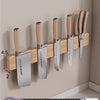 Beech Wood-Magnetic Knife Rack-Long Version