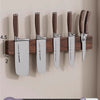 Black-Magnetic Knife Rack-Long Version