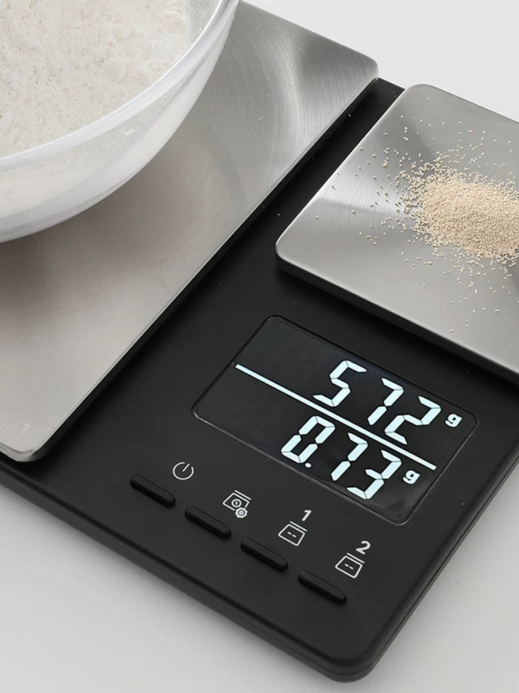 Dual Platform Digital Kitchen Scale – 0.01 g / 1 g Precision product photo 5